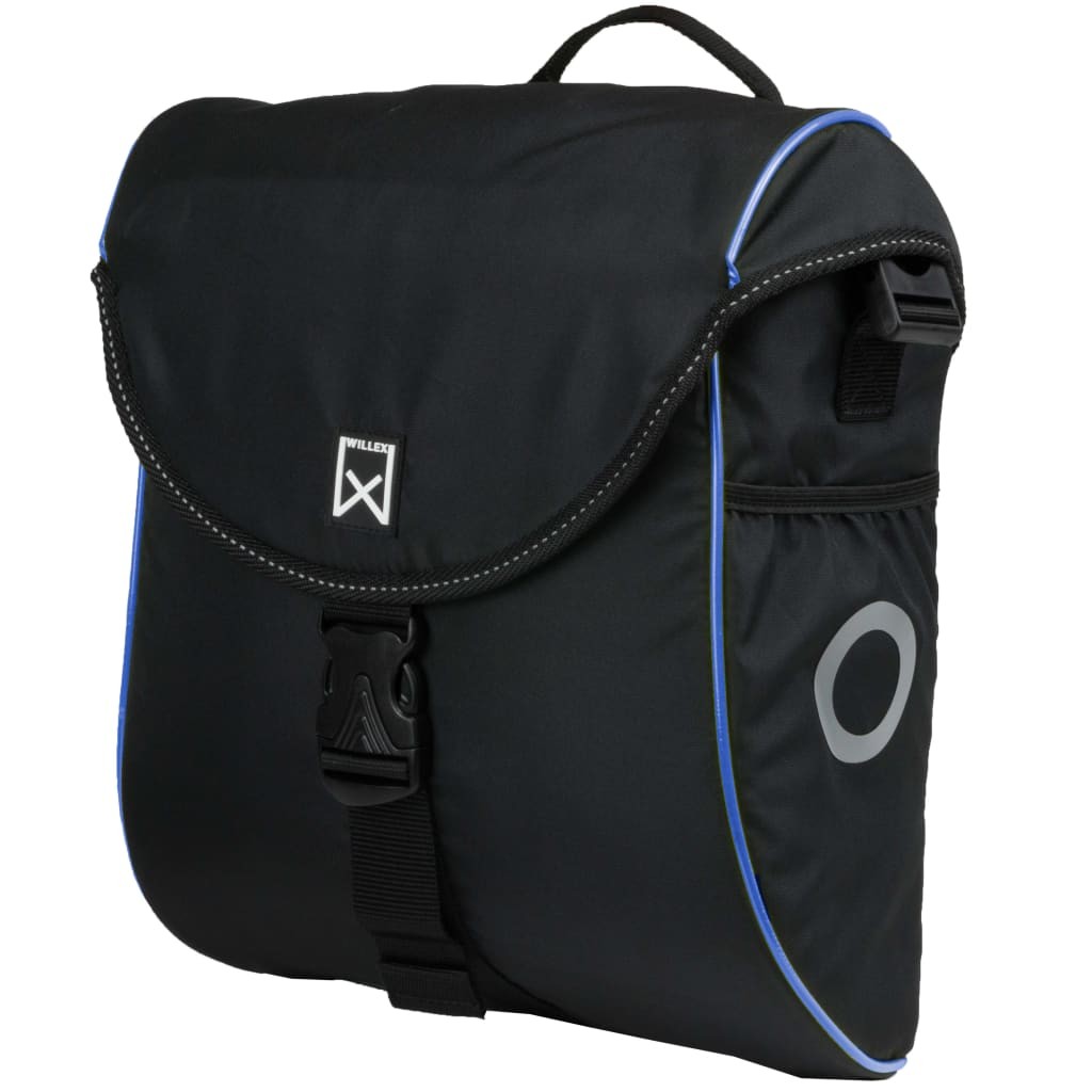 Willex Bicycle Pannier 300 S 12 L Black and Blue 10 Willex Bicycle Pannier 300 S 12 L Black and Blue